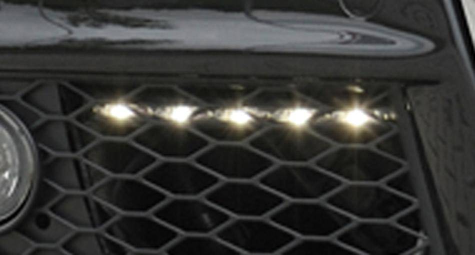 Lit luci diurne Scirocco con cablaggio+centralina per Rieger paraurt