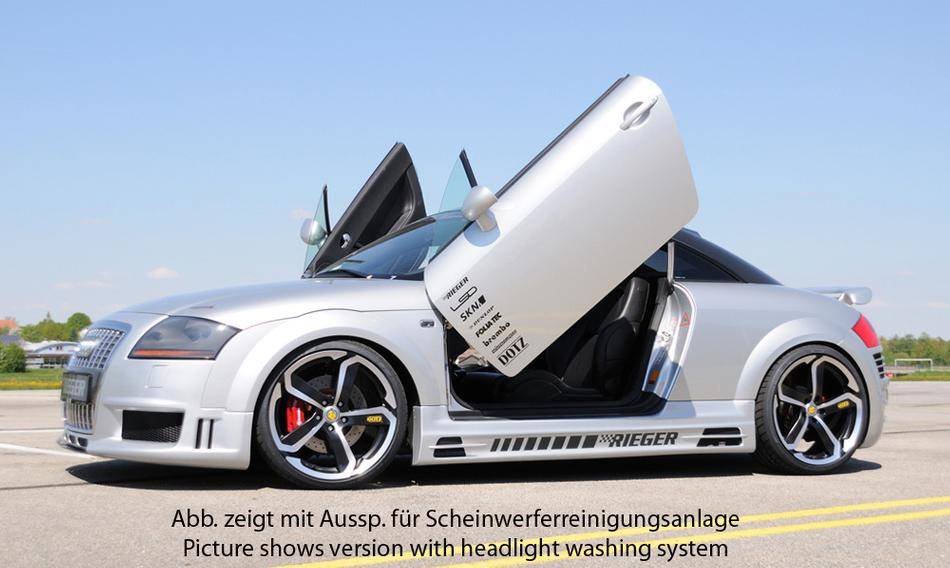 Paraurti R-Frame Rieger Audi TT 8N con 3 prese aria centrali