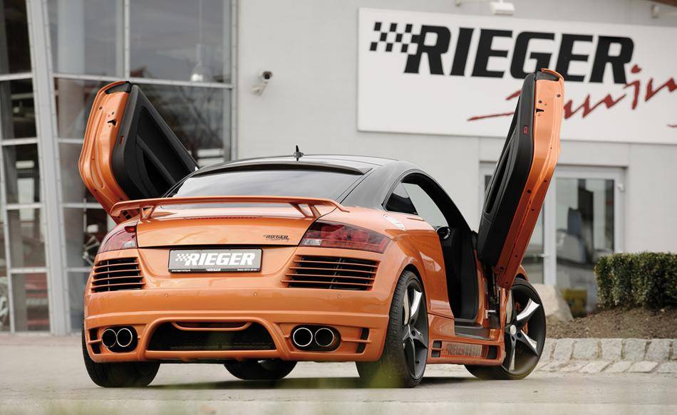 Paraurti post Rieger Audi TT 8J tutti modelli per 4 term.con PDC