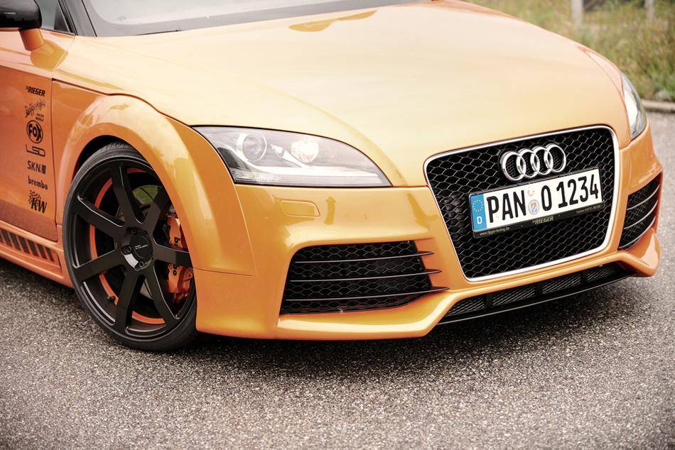 Paraurti RS-Look Rieger Audi TT 8J con lavafari