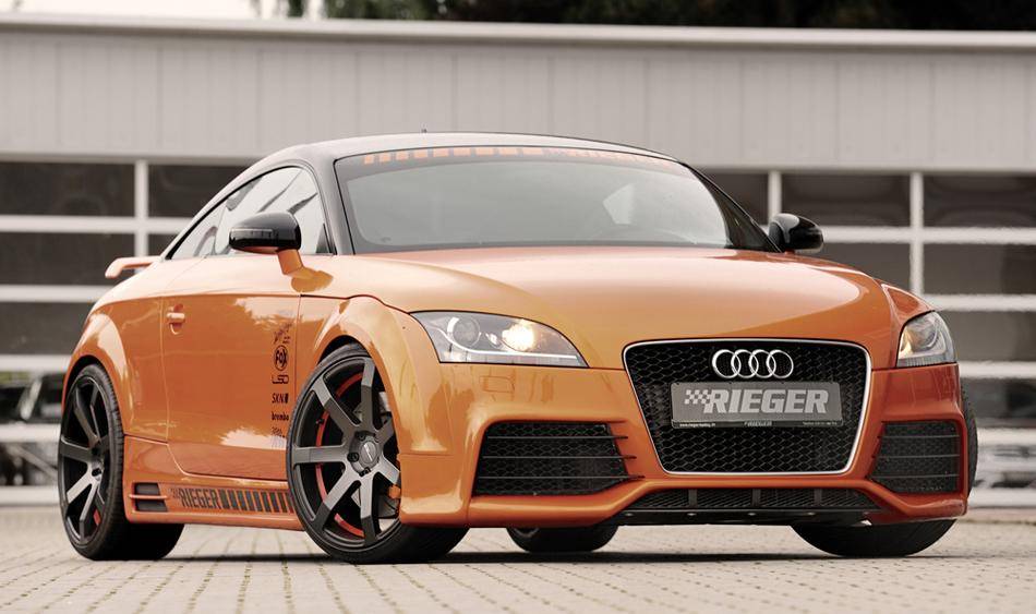 Paraurti RS-Look Rieger Audi TT 8J con lavafari