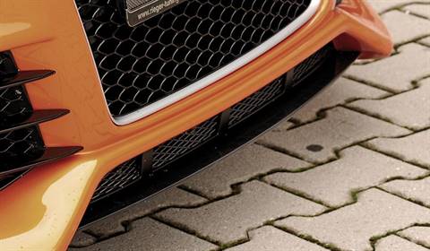 Lama anteriore centrale Audi TT 8J per paraurti Rieger 00055163