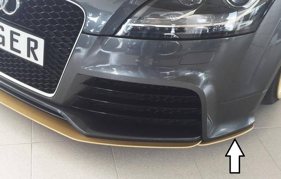 Lama ant inf sx Rieger Audi TTS/RS 8J per sottoparaurti originale