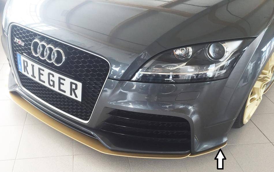 Lama ant inf sx Rieger Audi TTS/RS 8J per sottoparaurti originale