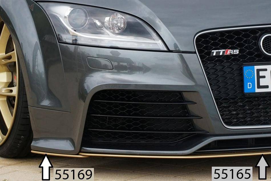 Lama ant inf dx Rieger Audi TTS/RS 8J per sottoparaurti originale