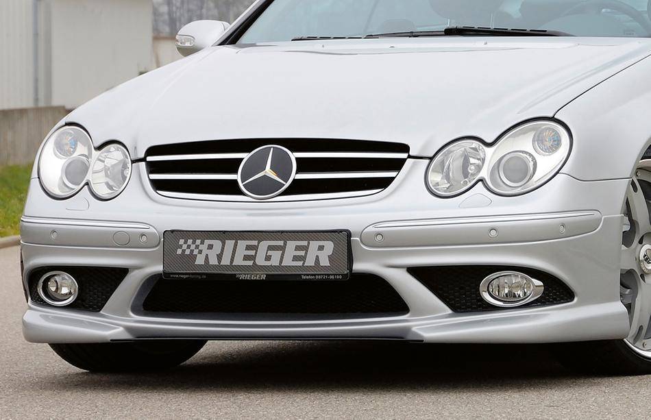 Sottoparaurti ant. Rieger CLK W209  Coupe/Cabrio fino Restyling