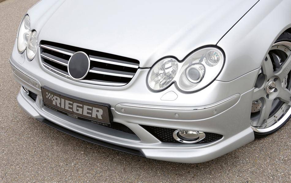 Sottoparaurti ant. Rieger CLK W209  Coupe/Cabrio fino Restyling