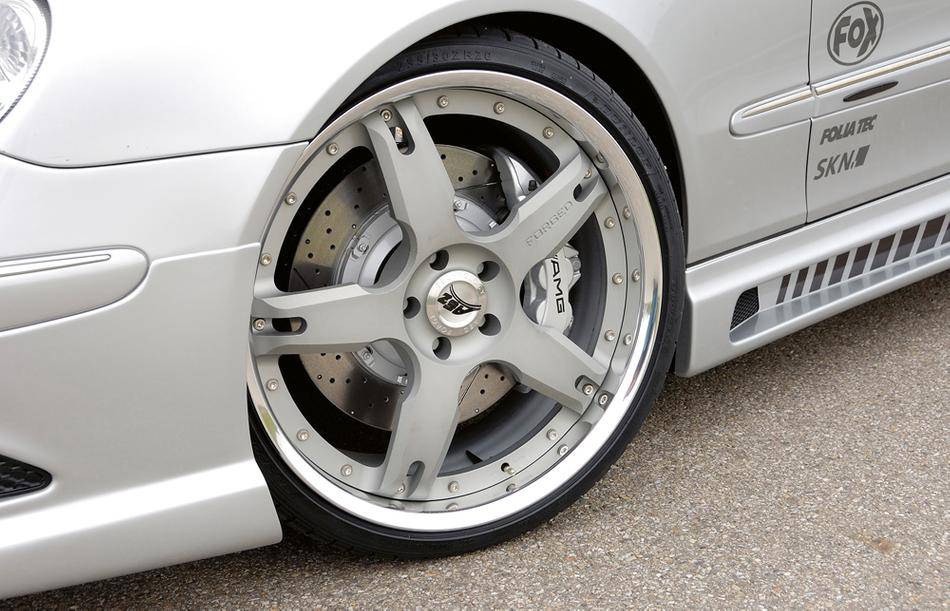 sottoporta sx.Rieger MERC.CLK Coupe/Cabrio incl.rete con prese aria