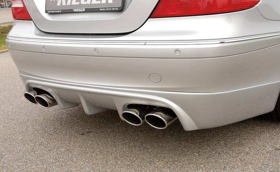 Sottoparaurti post.Rieger MERC.CLK W209 Coupe/Cabrio