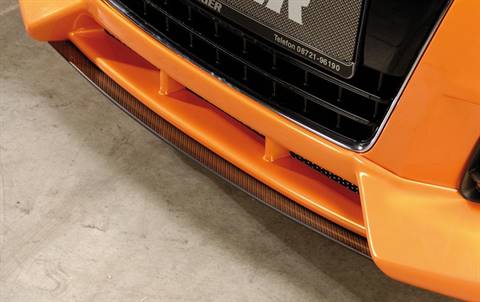 Lama centrale Audi TT 8J per sottoparaurti Rieger 00055160 carbonloo