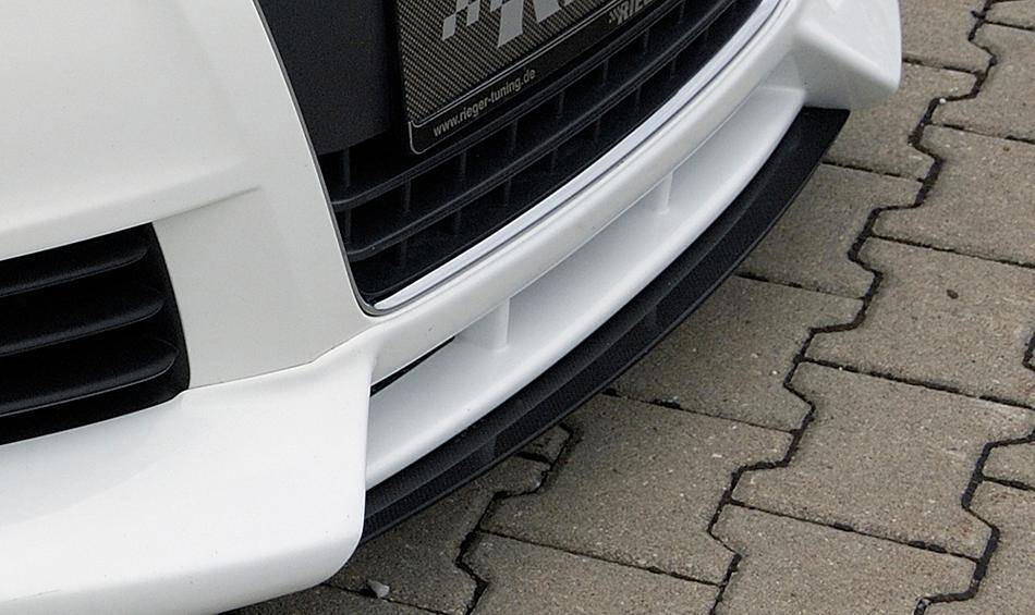 Lama centrale Audi TT 8J per sottoparaurti Rieger 00055160 carbonloo