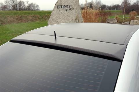 Copertura lunotto Rieger carbon-lookMERC.CLK W209 con apert.antenna