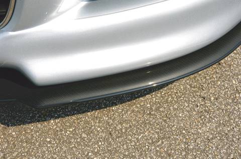 Lama ant VW EOS 2 Pezzi per sottoparaurti Rieger 00059426 carbonlook