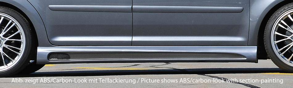 Sottoporta dx Rieger VW Touran 1T carbonlook