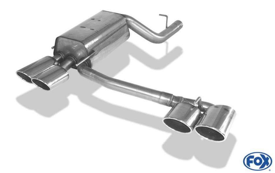 marmitta duplex 4x115x85 MERC.CLK W209 Cabrio