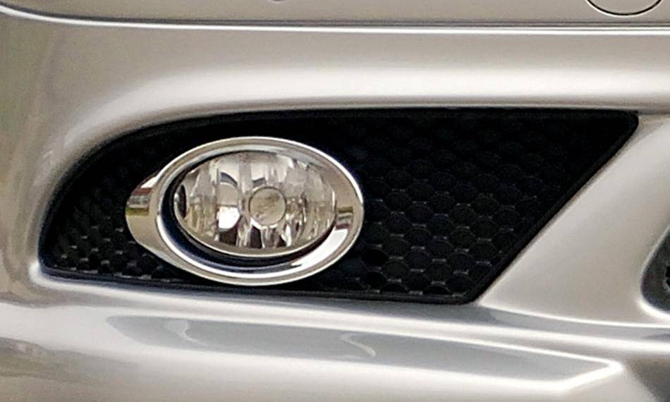 Alloggiamento fendinebbia dx.MERC CLK W209