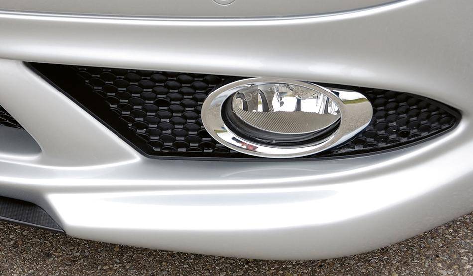 Fendinebbia sx.MERC CLK W209 per spoiler ant.Rieger