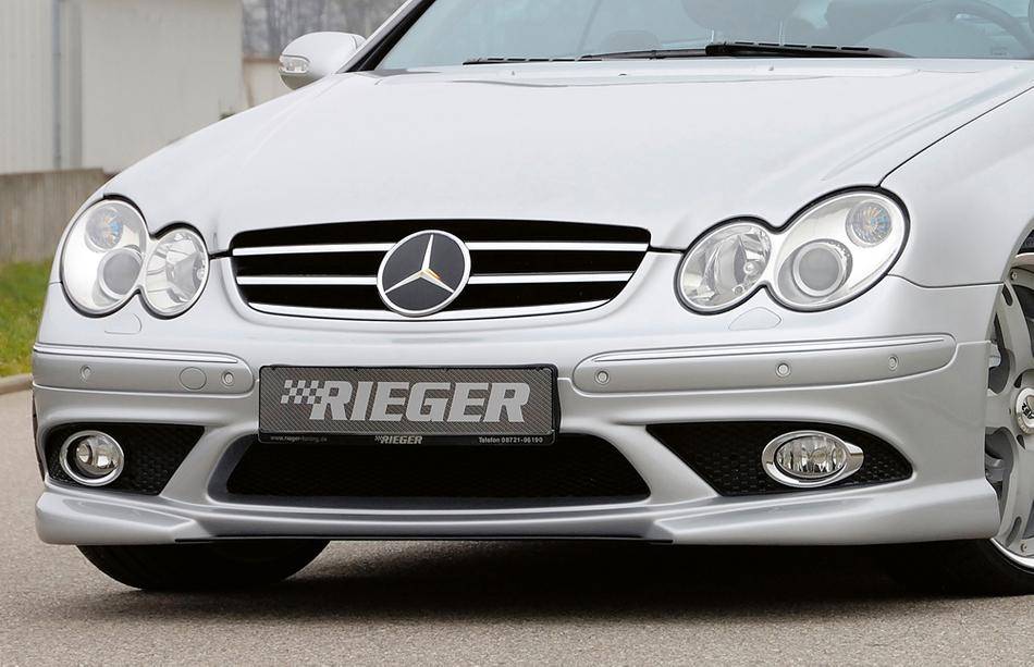 Fendinebbia sx.MERC CLK W209 per spoiler ant.Rieger