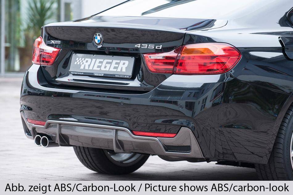 Diffusore Rieger BMW serie 4 F32/33/36 con retina term.orig.SX