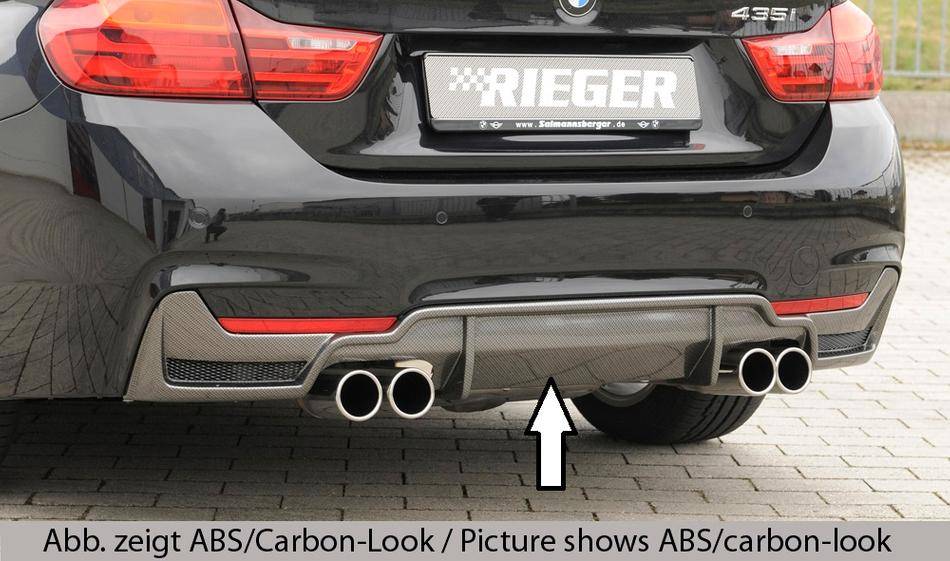 Diffusore Rieger BMW serie 4 F32/33/36 con retine marm 4x80 duplex