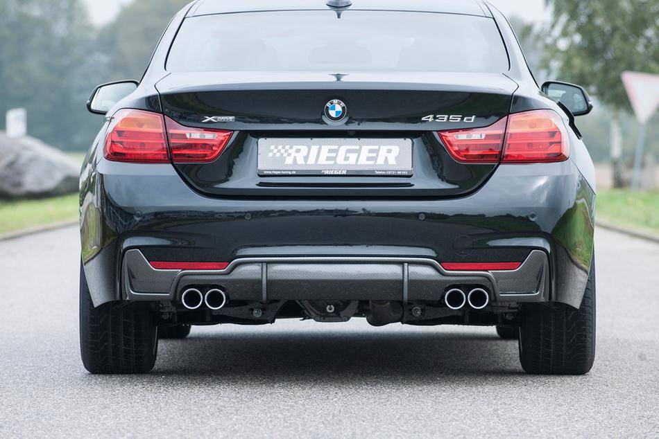 Diffusore Rieger BMW serie 4 F32/33/36 s.retine carbonl marm duplex