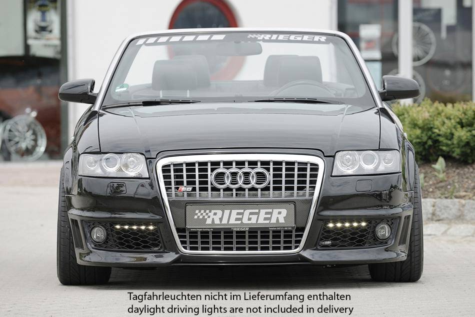 Griglia presa aria SX  A4 Cabrio per paraurti Rieger