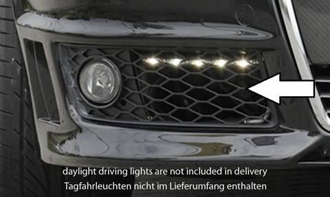 Griglia presa aria DX  A4 Cabrio per paraurti Rieger