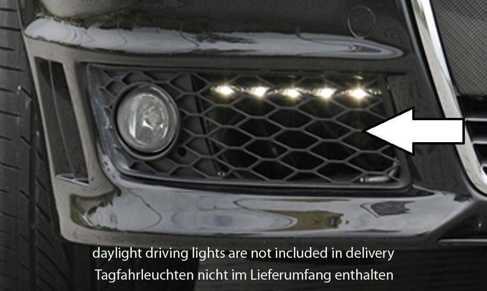 Griglia presa aria DX  A4 Cabrio per paraurti Rieger