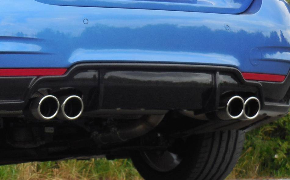 Marmitta 435i Look 4X80 Typ 12 BMW 435i F/33/36 per diffusore Rieger