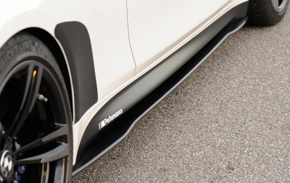 Lama sottoporta SX carbonio BMW M3 F80 per sottoporta orig. berlina