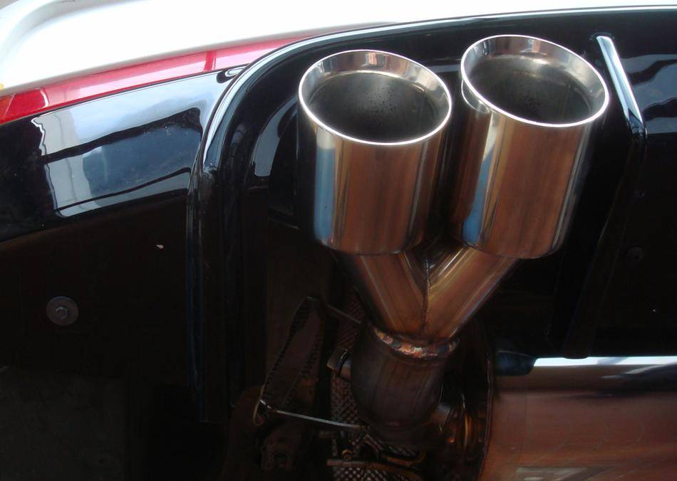 Impianto scarico 440/440x duplex 4x90 per diffusore Rieger