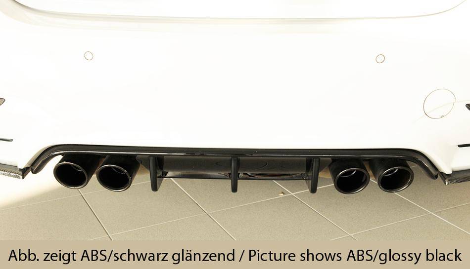 Diffusore Rieger M3 F80 M4 F82/83 per paraurti orig.Coupe/Cabrio/Ber