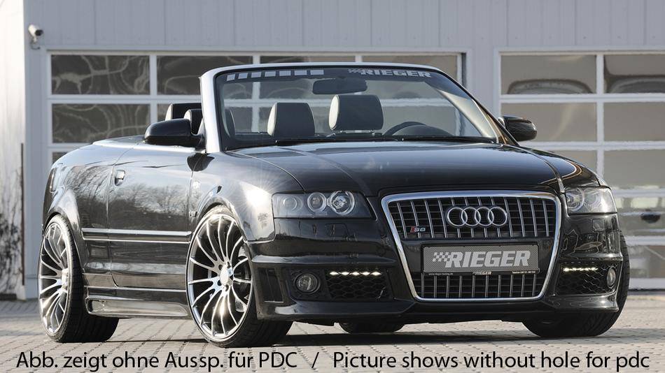 Paraurti Rieger Single Frame A4 8H Cabrio fino 2005 con PDC+Lavafari