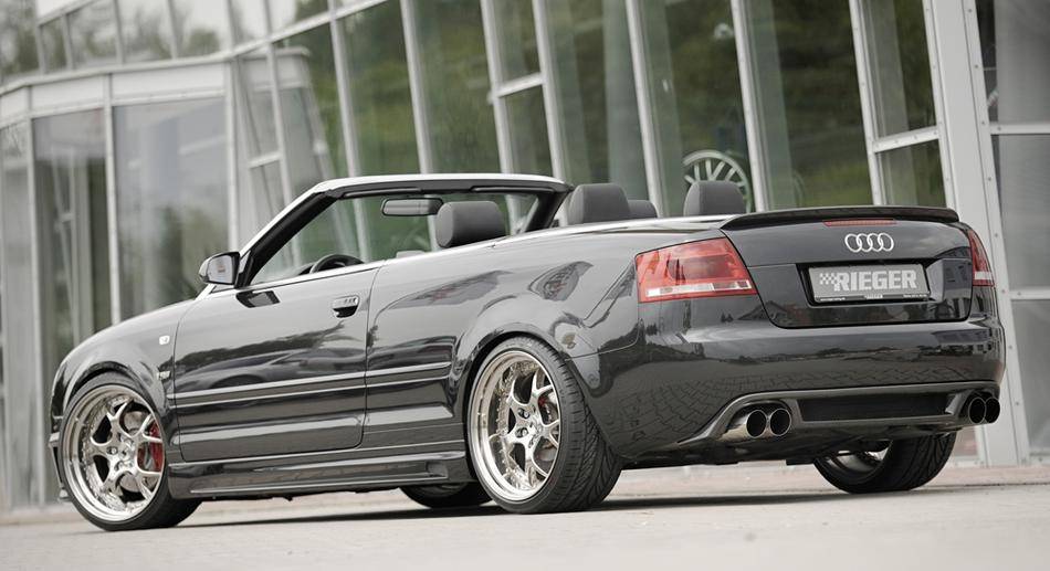 Sottoporta SX Rieger A4 8H Cabrio carbonlook