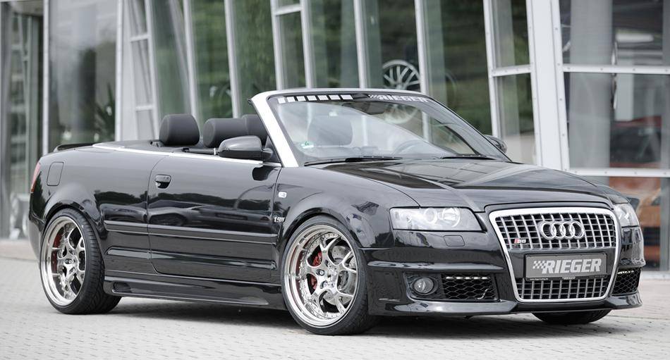 Sottoporta SX Rieger A4 8H Cabrio carbonlook