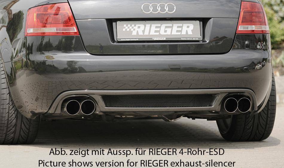 Diffusore Rieger A4 8H Cabrio per terminali originali duplex carbonl