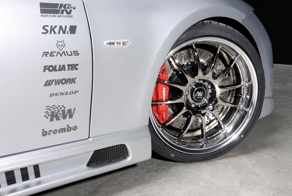 Sottoporta SX Rieger BMW E92/93 Coupe' Cabrio con presa aria