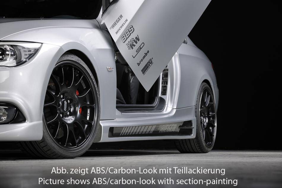 Sottoporta SX Rieger BMW E92/93 Coupe' Cabrio con presa aria