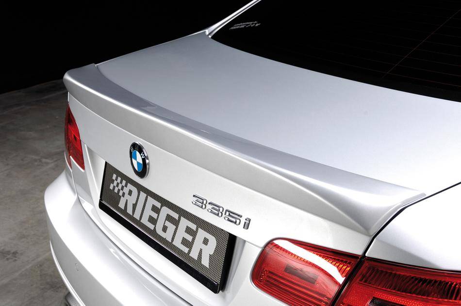 Spoiler baule Rieger BMW E92 Coupe'E