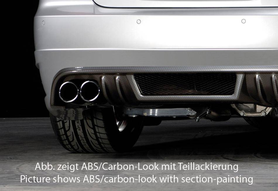 Sottoparaurti Rieger BMW E92/93 -2010 terminali solo a sinistra