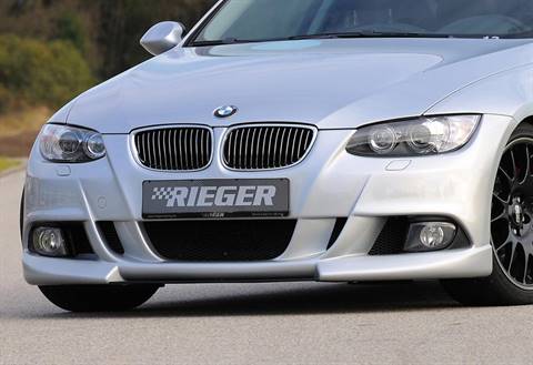 Paraurti Rieger BMW E92/93 Coupe'/Cabrio fino'10 con lavaf.senza PDC