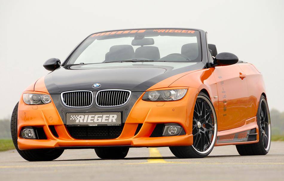 Paraurti Rieger BMW E92/93 Coupe'/Cabrio fino 2010 con lavafari+PDC