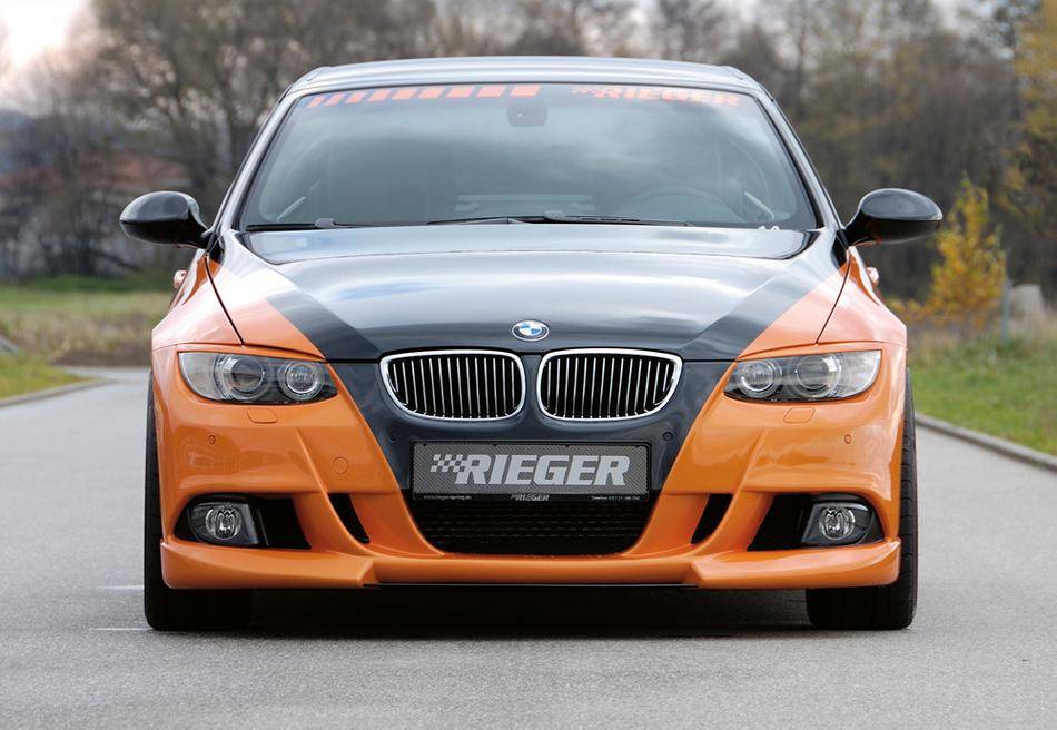 Paraurti Rieger BMW E92/93 Coupe'/Cabrio fino 2010 con lavafari+PDC