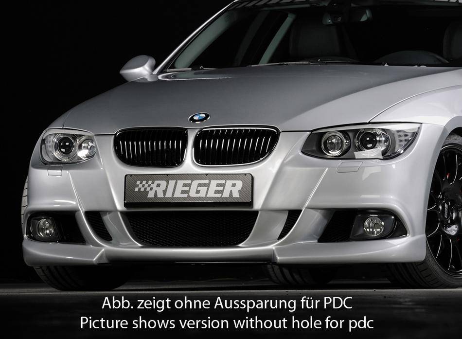 Paraurti Rieger BMW E92/93 Coupe'/Cabri dal 2010 con lavafari e PDC