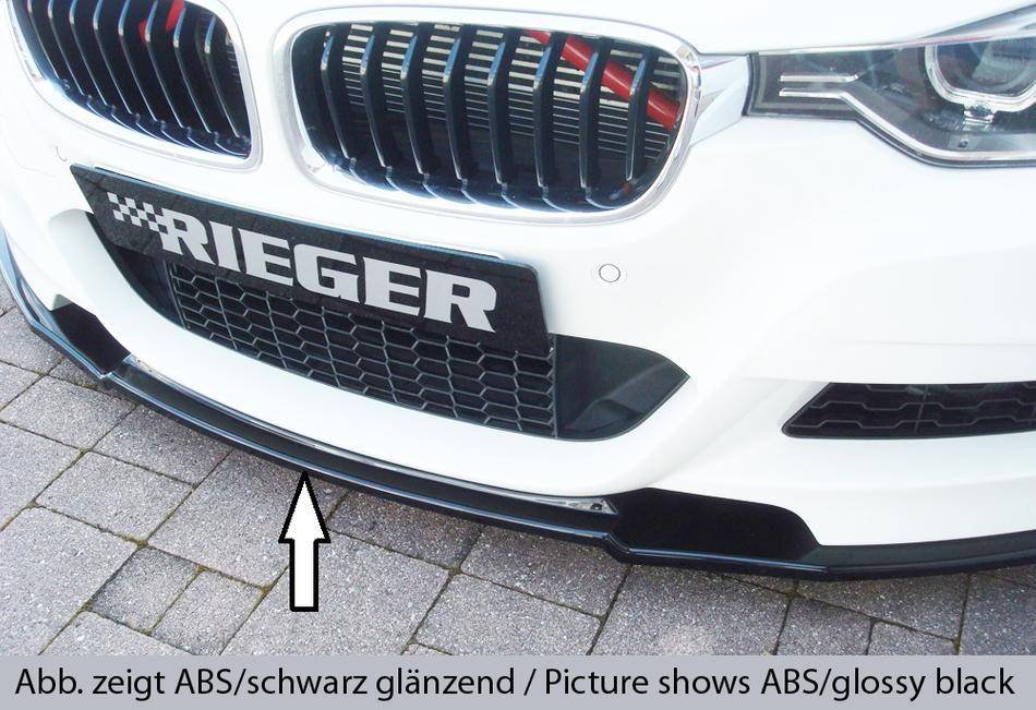 Lama Rieger BMW F30/31 per paraurti originale M-Technik ABS grezzo