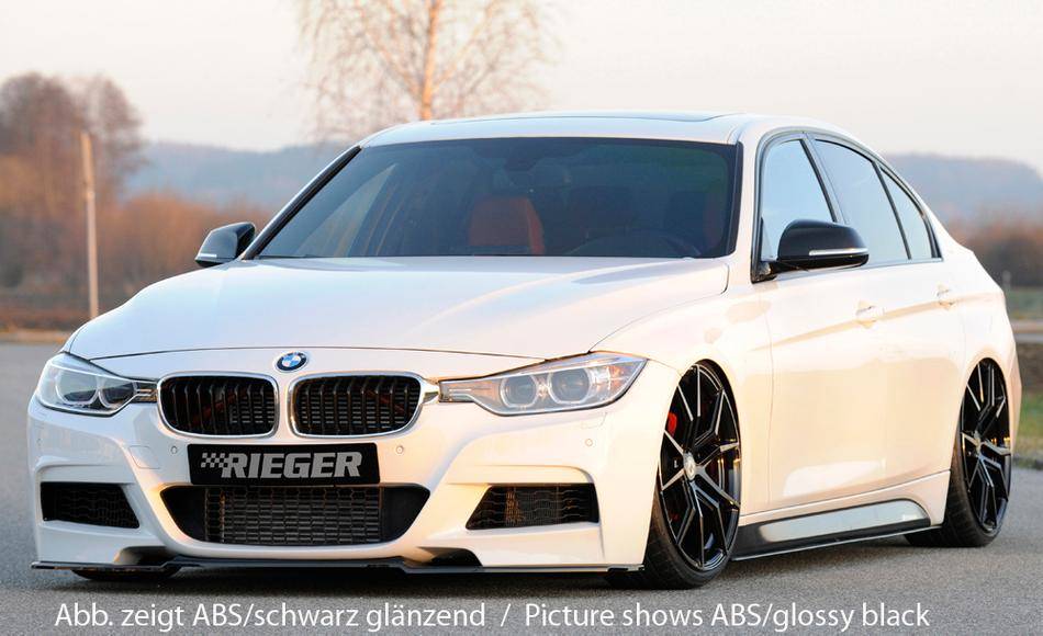 Lama Rieger BMW F30/31 per paraurti originale M-Technik ABS grezzo