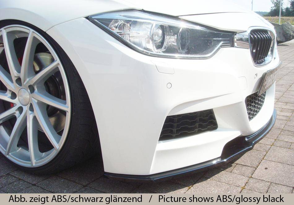 Lama Rieger BMW F30/31 per paraurti originale M-Technik ABS grezzo