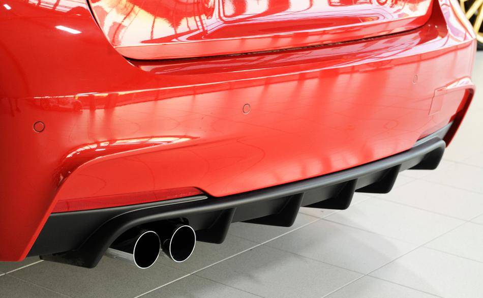 Diffusore Rieger BMW F30/31 per Paraurti-M-terminale doppio SX