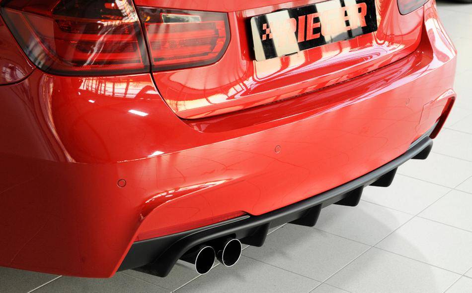 Diffusore Rieger BMW F30/31 per Paraurti-M-terminale doppio SX