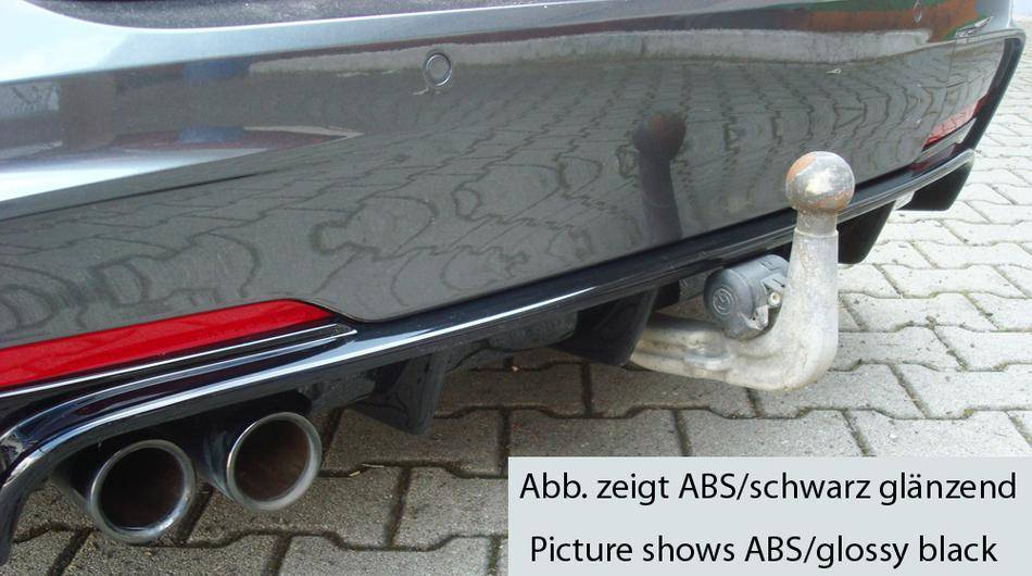 Diffusore Rieger BMW F30/31 per Paraurti-M-terminale doppio SX